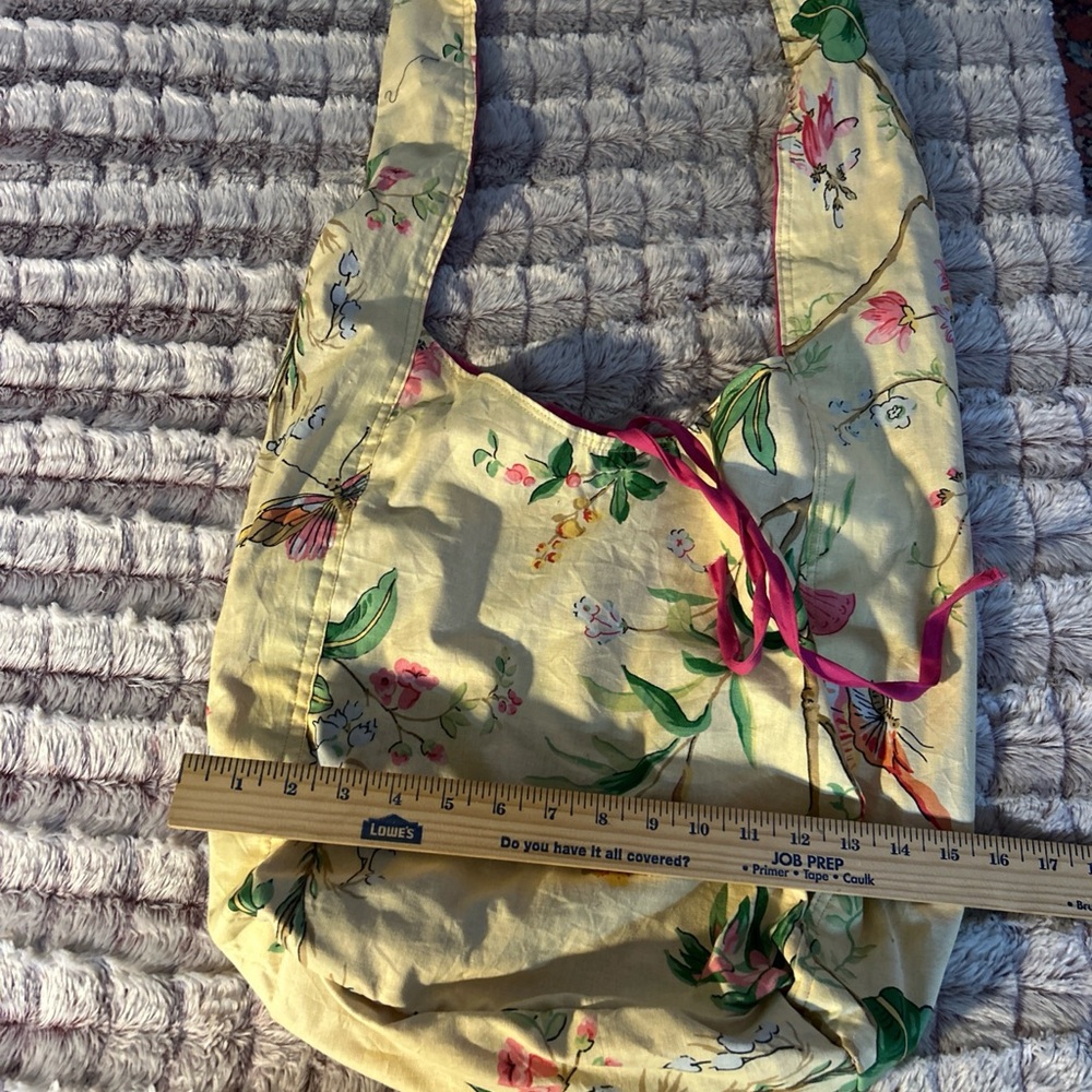 Handmade From Haiti Large Crossbody Fabric Bag New